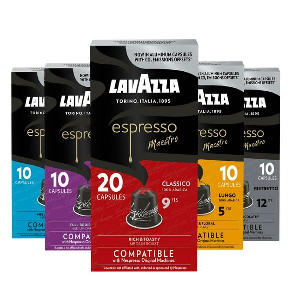 Lavazza Espresso Maestro Multi-Roast Pods, Variety Pack, 60 ct.