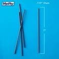 thumbnail image 2 of Hefty Unwrapped Plastic Sipper Stirrer Straws, 7", 5000 ct., 2 of 5