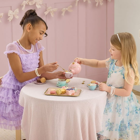 Member's Mark Butterfly Porcelain Tea Set, 15 pc.