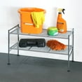 thumbnail image 5 of Seville Classics 2-Tier Steel Mesh Utility Shoe Rack, 26.25" W x 11.75" D x 15.75" H, 5 of 8