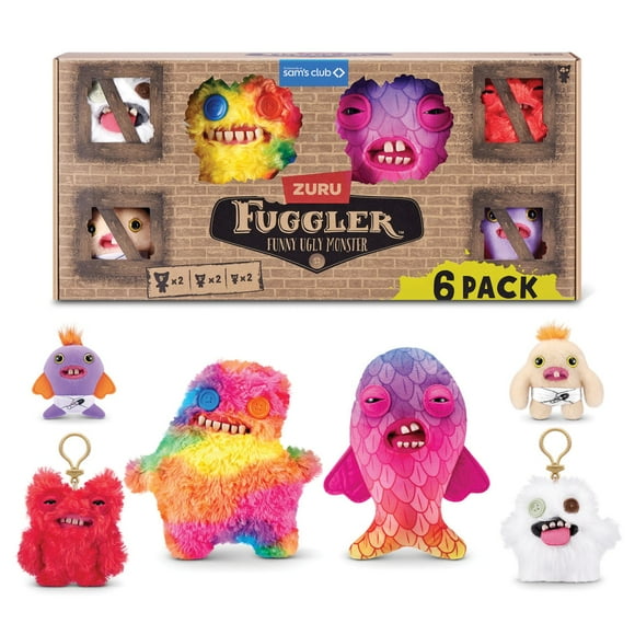 Fuggler Multipack Funny Ugly Monster Plush Toy