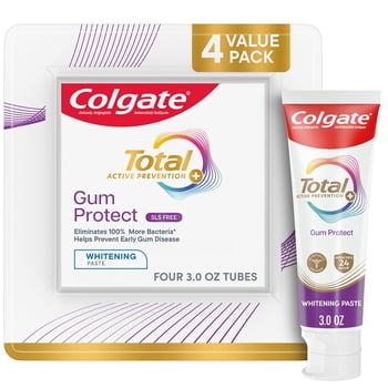 Colgate Total Gum Protect Toothpaste, 3 oz., 4 pk.