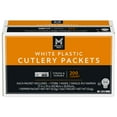 thumbnail image 1 of Member's Mark White Plastic Cutlery Packets 200 ct., 1 of 7