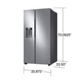 thumbnail image 3 of Samsung 27.4 cu. ft. Side by Side Refrigerator, 3 of 9