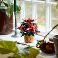 thumbnail image 5 of LEGO Icons Poinsettia Plant Building Set and Centerpiece Table Decoration, 608 pcs., 5 of 6