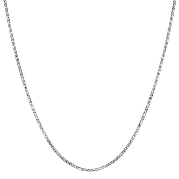 Adjustable Popcorn Chain Necklace in 14K Gold, 1.1mm