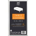 thumbnail interactive-video image 1 of Member's Mark White 3-Ply Tissue Tablecovers, 54" x 108", 10 pk., 1 of 8