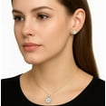 thumbnail image 2 of Lab Created Diamond Pendant & Earring Set in 14K Gold, 3.00 C.T.T.W., 2 of 6