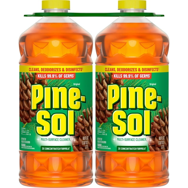 Pine-Sol Multi-Surface Cleaner, Pine Scent, 2 ct., 120 fl. oz.