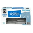 thumbnail image 1 of Member's Mark Clear Plastic Forks, Heavyweight 300 ct., 1 of 7