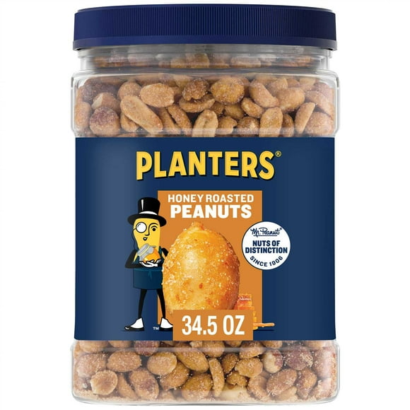 Planters Honey Roasted Peanuts, 34.5 oz.