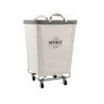 thumbnail image 3 of Seville Classics Commercial Heavy-Duty Rolling Laundry Hamper, 18.25" W x 18.25" D x 27.5" H, 3 of 14