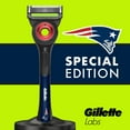 thumbnail image 4 of Gillette Labs NFL New England Patriots Men's Razor, Handle + 8 Cartridges, 4 of 10