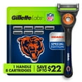 thumbnail image 1 of Gillette Labs NFL Chicago Bears Men's Razor, Handle + 8 Cartridges, 1 of 10