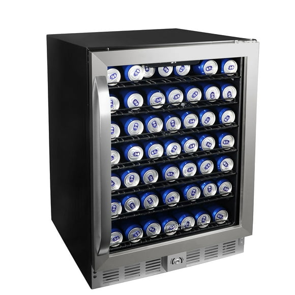 Frigidaire Gallery 5.1 Cu Ft. Built-In Beverage Fridge, Stainless Steel, Frost Free 