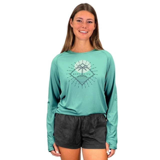 Reel Life Women's Long Sleeve UV Tee