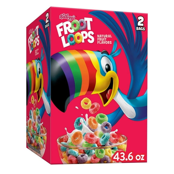 Froot Loops Breakfast Cereal, 43.6 oz.