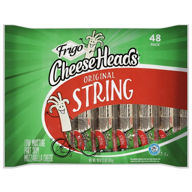 Frigo Cheese Heads String Cheese 1 oz. pkg., 48 ct.