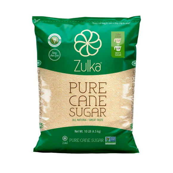 Zulka Pure Cane Sugar 10 lbs.
