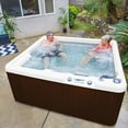 thumbnail image 5 of Lifesmart LS350 Plus 5-Person 28-Jet 110v Plug and Play Spa with Thermal Locking Cover, 5 of 8