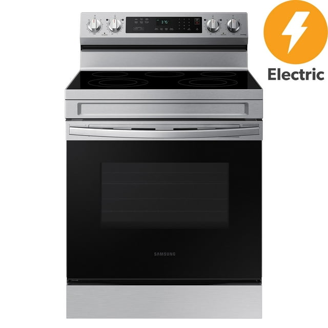 Samsung 6.3 cu. ft. Freestanding Electric Range with Rapid Boil