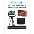 thumbnail image 2 of Fugoo Outdoor Projector & Soundbar Bundle with Tripod & 120" Foldable Screen, 2 of 17