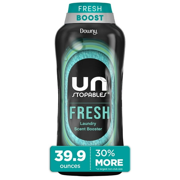 Downy Unstopables In-Wash Laundry Scent Booster Beads, Fresh, 39.9 oz