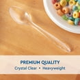 thumbnail image 4 of Member's Mark Clear Plastic Spoons, Heavyweight 300 ct. , 4 of 7