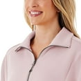thumbnail image 4 of Member's Mark Women's Sandwash Half-Zip Pullover, 4 of 7
