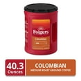 thumbnail image 2 of Folgers 100% Medium Roast Ground Colombian Coffee, 40.3 oz., 2 of 10