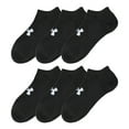 thumbnail image 2 of Under Armour Women's 6-Pack Cotton No-Show Sock, 2 of 4