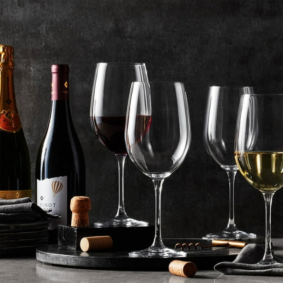 Member's Mark 8-Piece Traditional Crystal Wine Glass Set