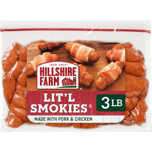 Hillshire Farm Lit'l Smokies Smoked Sausage, 3 lbs.