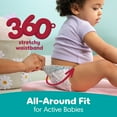thumbnail image 5 of Pampers Cruisers 360 Diapers, Sizes 4-7, 5 of 13
