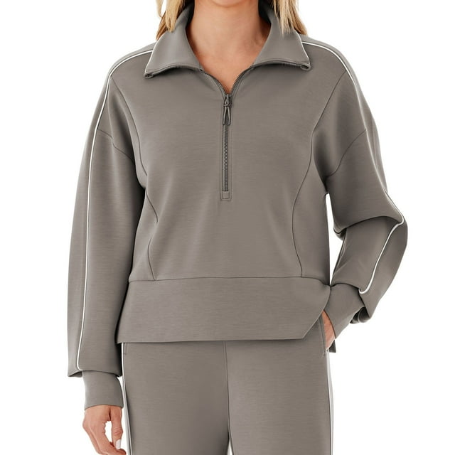 Member's Mark Women's Sandwash Half-Zip Pullover