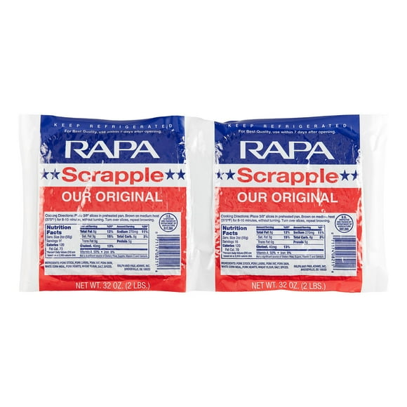 Rapa Pork Scrapple, 4 lbs.
