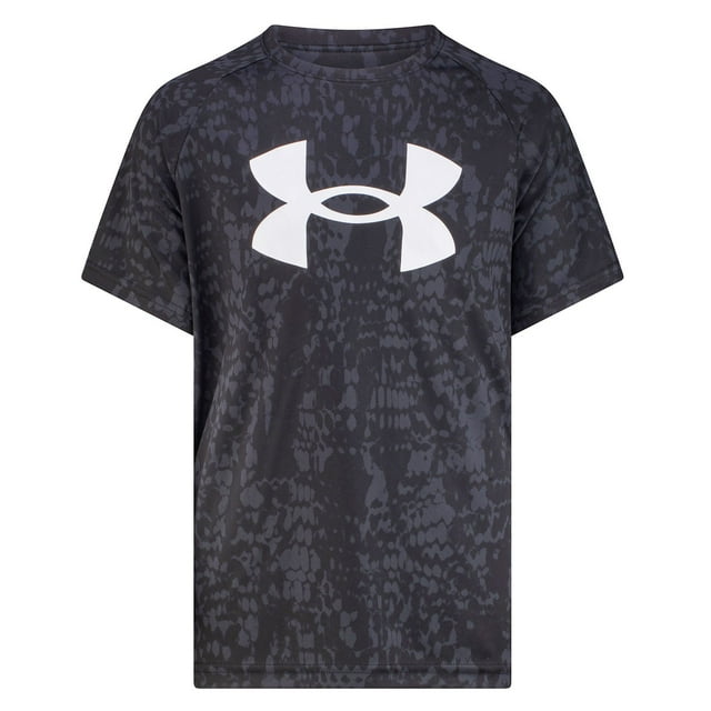 Under Armour Boys Tech Big Logo Short Sleeve Tee