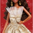 thumbnail image 3 of Barbie Signature 2025 Holiday Barbie Collectible Fashion Doll, 3 of 6