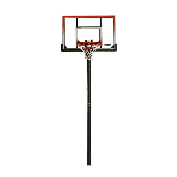 Lifetime 50" Polycarbonate Adjustable In-Ground Basketball Hoop