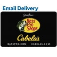 thumbnail image 1 of Bass Pro Shops $100 Email Delivery Gift Card, 1 of 1