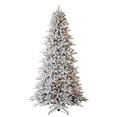 thumbnail image 5 of Member's Mark 9' Pre-Lit Flocked Aspen Christmas Tree, 5 of 10