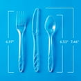 thumbnail image 3 of Member's Mark Clear Cutlery Combo Pack, Forks, Knives, Spoons 360 ct., 3 of 6