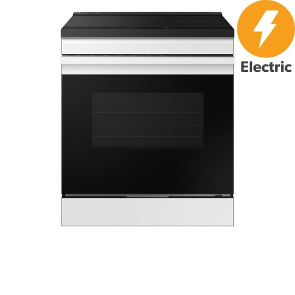 Samsung Bespoke 6.3 cu. ft. Slide-In Induction Range with Anti-Scratch Glass Cooktop