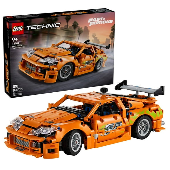 LEGO Technic Fast and Furious Toyota Supra MK4 Building Set, 810 pcs.