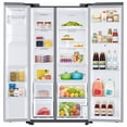 thumbnail image 4 of Samsung 22 cu. ft. Counter Depth Side By Side Refrigerator w/ Touch Screen Family Hub, 4 of 9