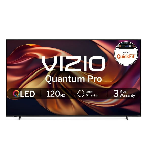 VIZIO 75" Class Quantum Pro Series QLED Smart TV, QuickFit® Compatible