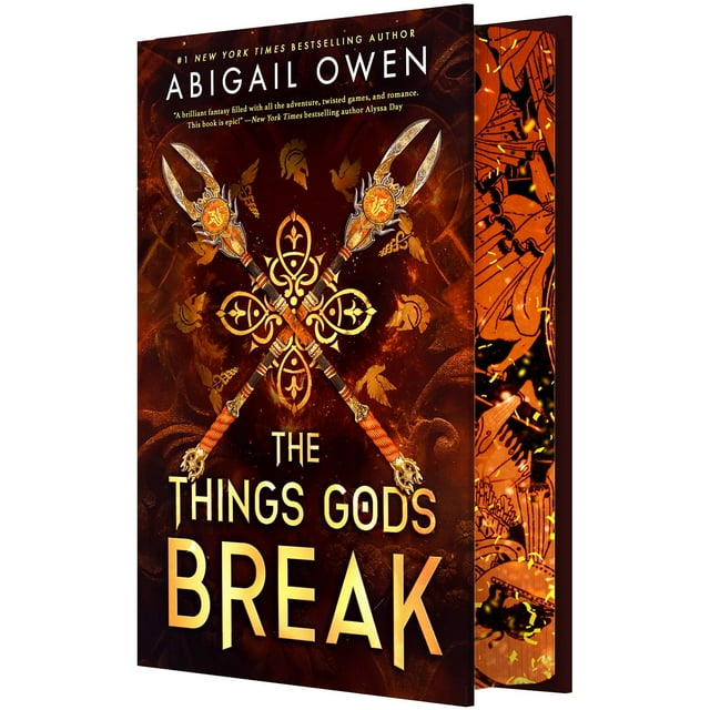 The Things Gods Break by Abigail Owen - Book 2 of 2, Hardcover