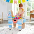 thumbnail image 3 of KidKraft Llama Pinata Building Bricks Table with 50 Blocks, 3 of 13