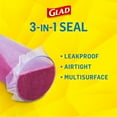thumbnail image 2 of Glad Press'n Seal Plastic Food Wrap 140 sq. ft./roll, 2 rolls, 2 of 16