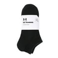 thumbnail image 3 of Under Armour Women's 6-Pack Cotton No-Show Sock, 3 of 4